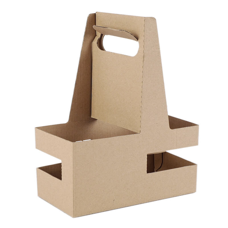 Customized Disposable cardboard cup holders,coffee paper cup holder