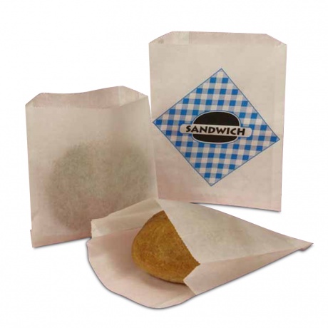 paper bag bags greaseproof customized sandwich printing fries grade french packaging services