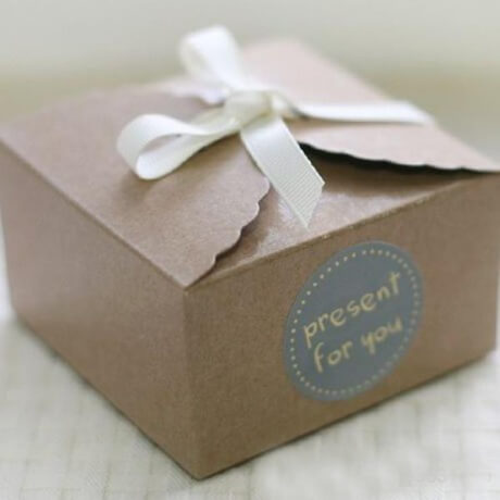 Custom Look Bow Tie Chocolate Packaging Box Cookie Box Custom
