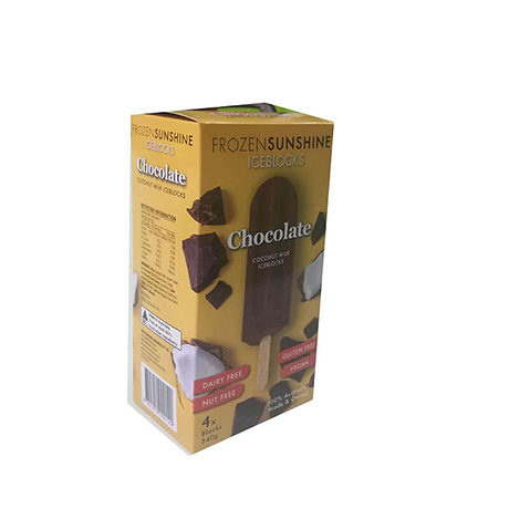 Customized Cardboard Paper Packaging Ice Cream Box For Ice Cream