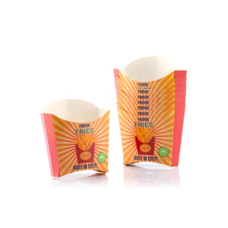 Customized Disposable Paper Cup French Fries Container For Food ...