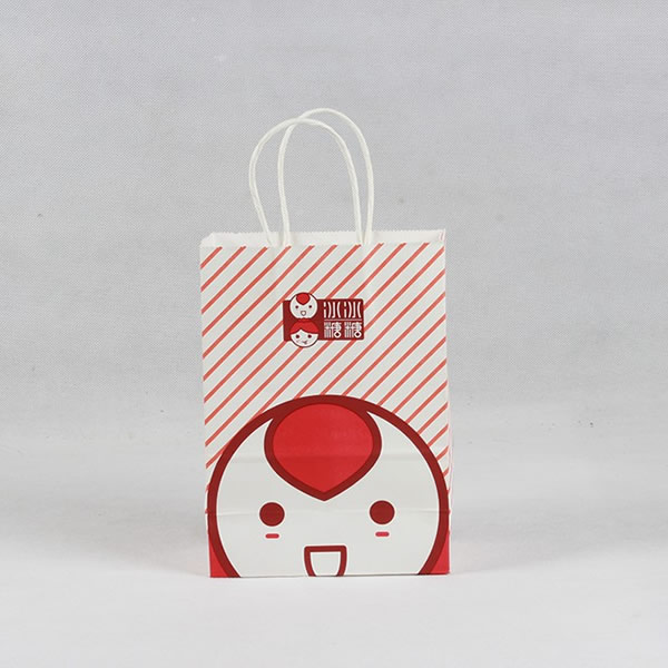 Cartoon Exquisite Packaging Kraft Paper Bag Customization