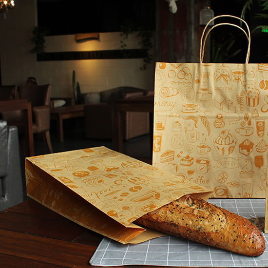 What are the main advantages of greaseproof paper bag design