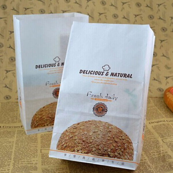 Fresh Simple Cowhide Food Bag Custom
